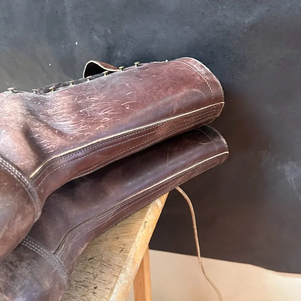 Justin Boots Vintage Granny Roper boot Size 10 - Picture 2 of 15